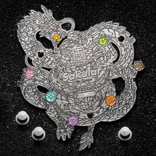 Load image into Gallery viewer, "Shenron vs Godzilla" Pin