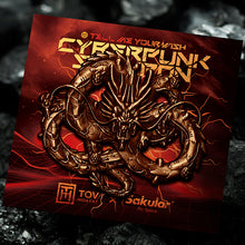 Load image into Gallery viewer, "Cyberpunk Shenron" Pin