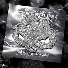 Load image into Gallery viewer, "Cyberpunk Shenron" Pin
