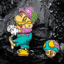 Load image into Gallery viewer, "Zombie Mario" Pin