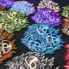Load image into Gallery viewer, "Blazing Skull" Pin