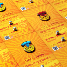 Load image into Gallery viewer, "Smiley Bomb" Pin