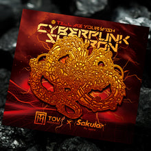 Load image into Gallery viewer, "Cyberpunk Shenron" Pin